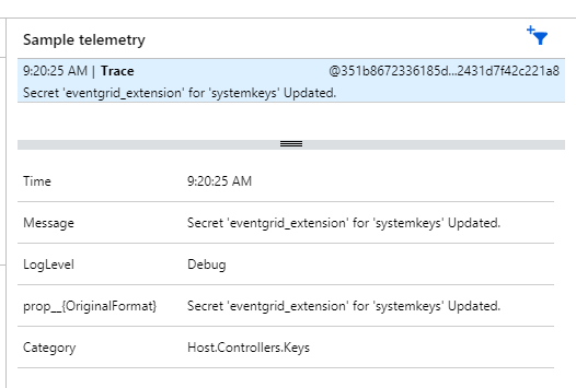 Azure portal Live Metrics